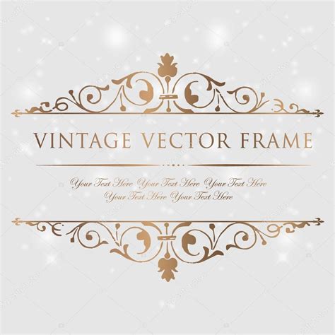 Vintage Floral Frame Stock Vector Image By Torokimola