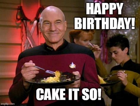 Captain Picard Birthday Cake Imgflip