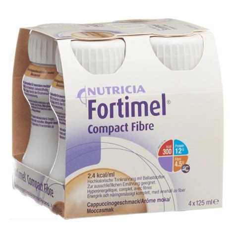 Fortimel Compact Fibre Cappuccino X Ml Kaufen Kanela