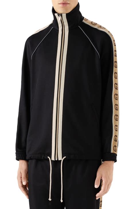 Gucci Oversize Technical Jersey Jacket Nordstrom Jersey Jacket