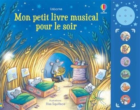 Mon petit livre musical pour le soir dès 1 an de Fiona Watt Livre