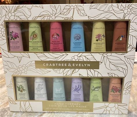 Crabtree Evelyn Pc Hand Therapy Lotion Set Includes Nantucket