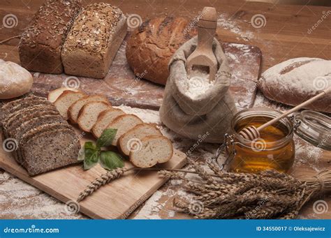 Country Theme With Traditional Baking Goods Stock Image Image Of