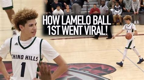 Lamelo Ball Calls Out Half Court Shot Then Went Viral Youtube