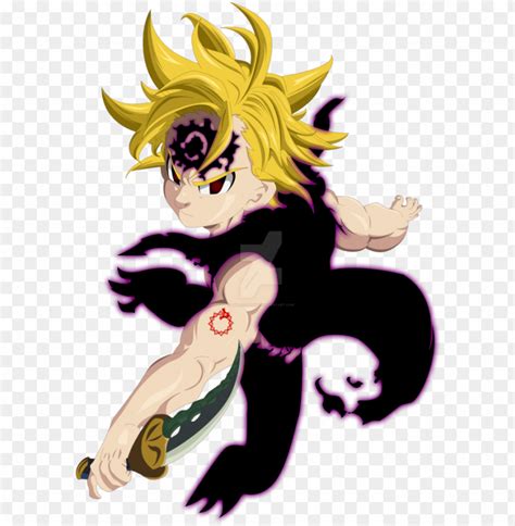 Free Download Hd Png Anatsu No Taizai Meliodas Mode Hydra Render By