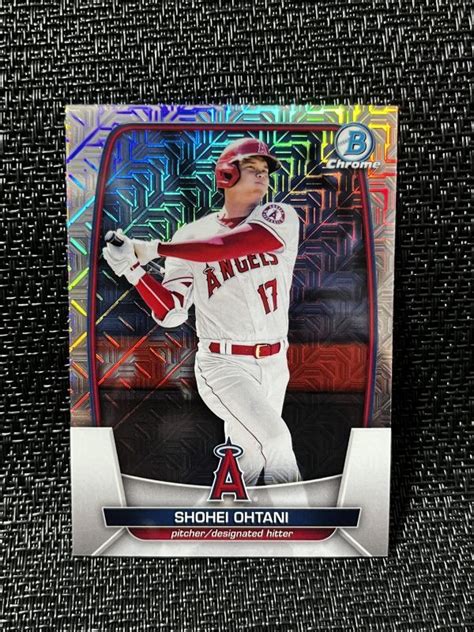 Yahoo オークション 大谷翔平 2023 Topps Bowman Chrome Mega Box Mo