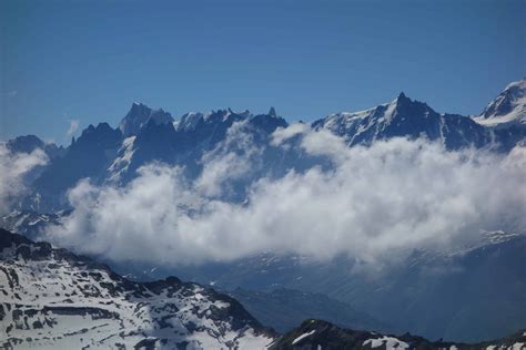 Nuages Dans La Vall E De Chamonix Club Alpin Du Pays De Fontainebleau