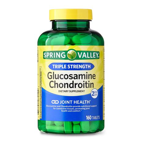 Spring Valley Triple Strength Glucosamine Chondroitin Joint Health