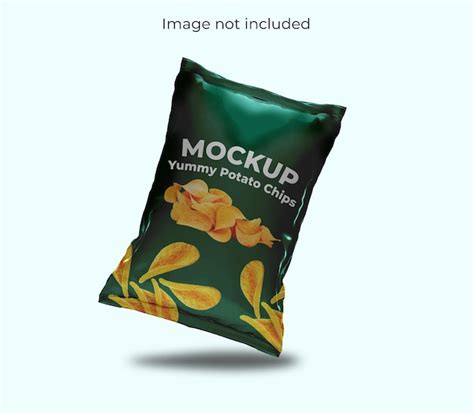 Premium Psd Chips Mockup Design Packaging Template