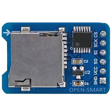 Micro Sd Card Module Tf Card Reader Adapter Board Spi Interface 33v 5v Compatible For Arduino