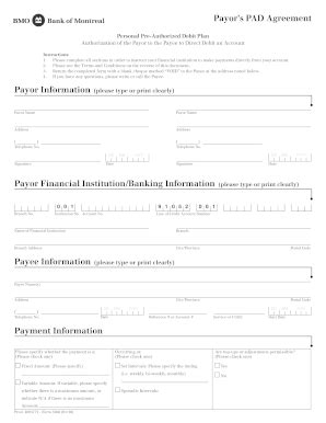 Bmo Form Fill Online Printable Fillable Blank Pdffiller