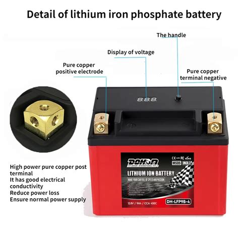 Lfp B V Ah Sealed Maintenance Free Lead Acid Start Battery V