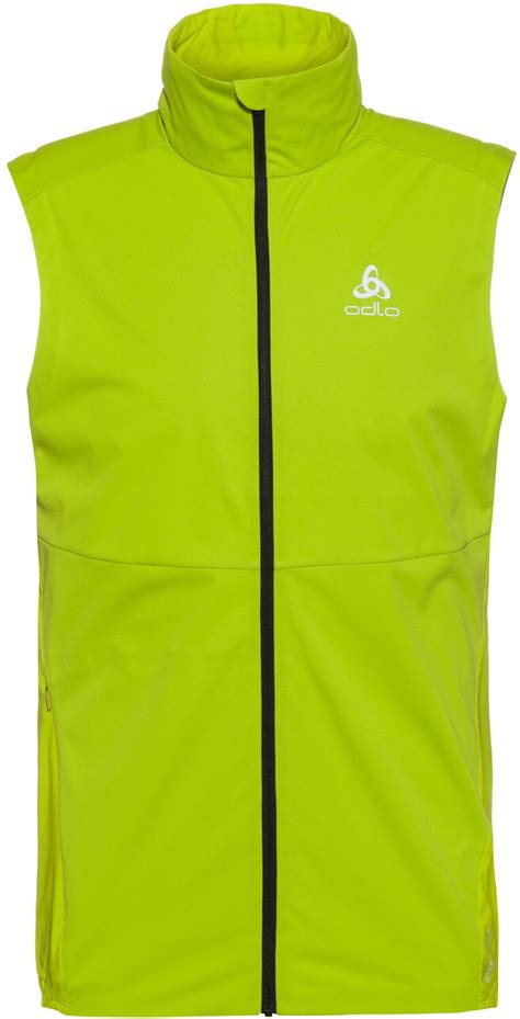 Odlo Zeroweight Warm Vest 313652 Lime Green Black Ab 46 49