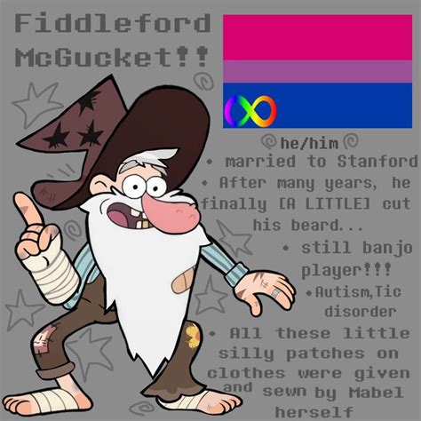 Fiddleford Mcgucket Headcanons He Have Ocd Also I Forgot To Add It