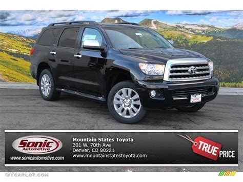 Black Toyota Sequoia Platinum X Photo Gtcarlot