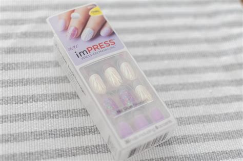 N I C H O L L E S O P H I A Impress Press On Manicure Review And How To