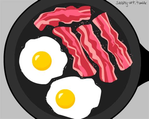 Eggs And Bacon Animation  Wiffle