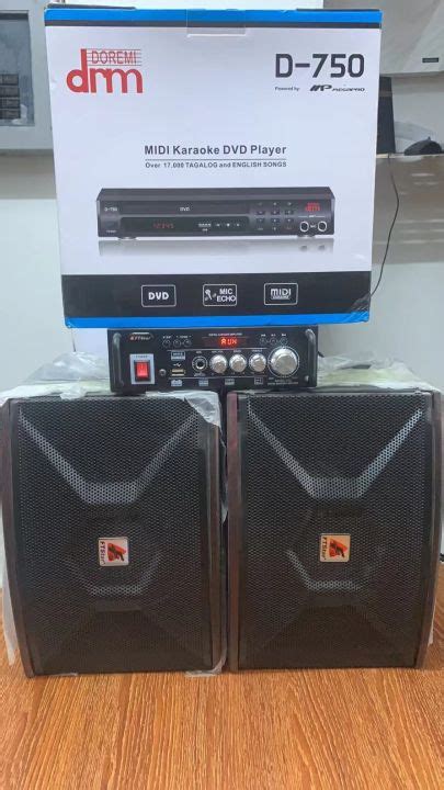 Megapro FT Star BN 208 Micro Component System Amplifier Speakers Set