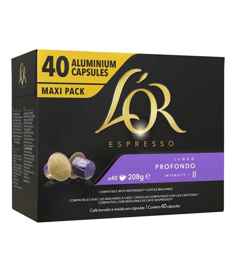 Capsule Nespresso Compatible Lungo Profondo N L Or Espresso X