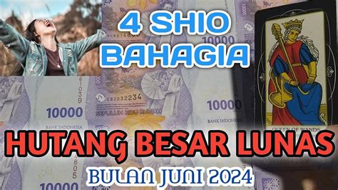 4 SHIO HUTANG BESAR LUNAS JUNI 2024 I Bahagia Hutang Riba Lunas Tuntas