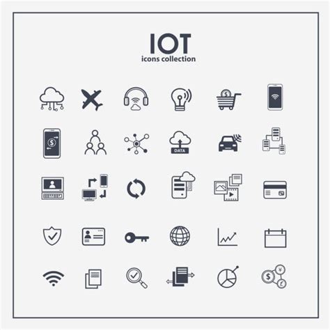 Iot Icons Illustrations, Royalty-Free Vector Graphics & Clip Art - iStock