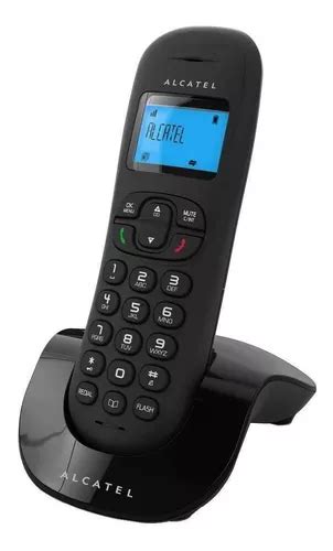 Tel Fono Alcatel C Inal Mbrico Color Negro Mercadolibre