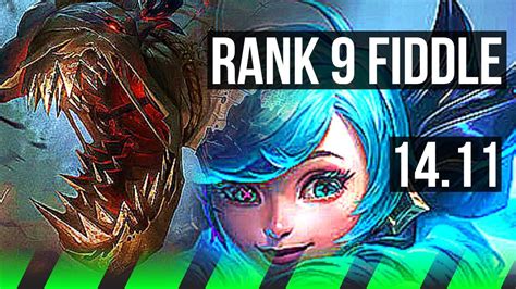 FIDDLESTICKS Vs GWEN JGL 1300 Games 3 2 11 Rank 9 Fiddle KR