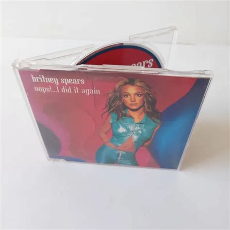 Compact Disc Britney Spears Oops I Did It Again Australian Jive Cd