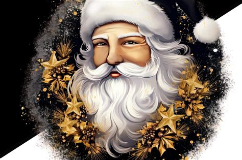 Christmas Png Designs Santa Claus Face Sublimation Designs By Tanya