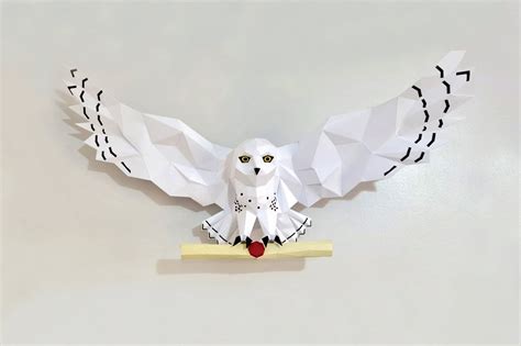 DIY Papercraft Owl,3d Owl Model,origami Owl,owl Templates,sitting Owl ...