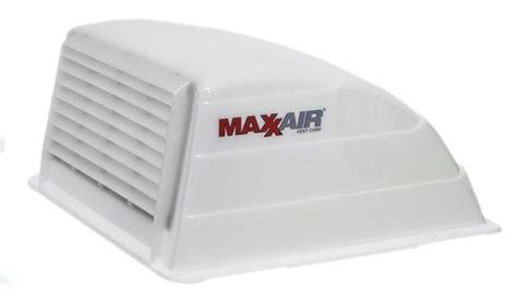 Maxxair Standard Rv And Trailer Roof Vent Cover 19 X 18 1 2 X 9 1 2 White Maxxair Rv