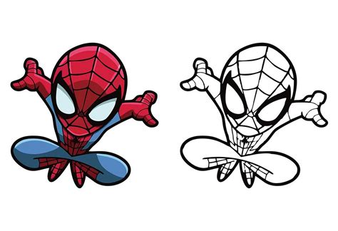 Spiderman Desenho Para Colorir - 6