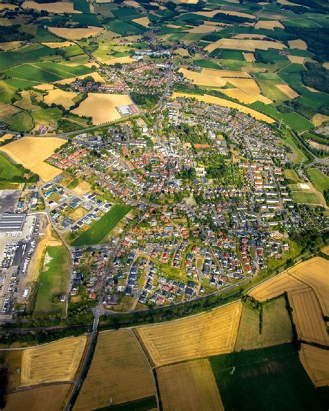 Bork Von Oben Gesamt Bersicht Und Stadtgebiet Mit Au Enbezirken Und