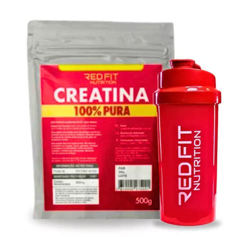 Suplemento Em P Red Fit Nutrition Creatina Pura G Frete Gr Tis