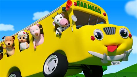 Wheels On The Bus | Nursery Rhymes For Toddlers | Preschool by Farmees - YouTube Music