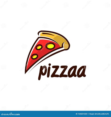 Pizza Logo Vector Art Calibre De Logo Illustration De Vecteur