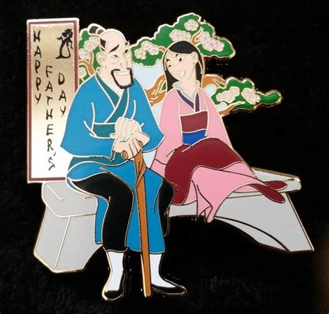 Mulan and Fa Zhou - Father's Day | Pin & Pop