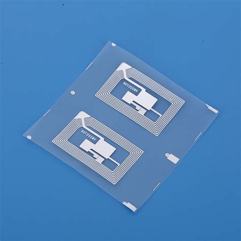 Passive Rfid Sticker Label Uhf Tag Alien Mhz Mhz C Epc Wet Inlay