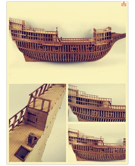 Mayflower Full Rib Cross Section Scale 148 25 Wooden Model Ship Kit