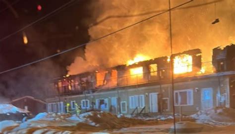 49 Displaced 2 Injured After Apartment Fire In Tataskweyak Cree Nation