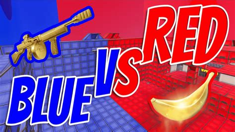 Ultimate Red Vs Blue 🔴🔵 7156 1772 8558 By Jackstervilla Fortnite Creative Map Code Fortnite Gg