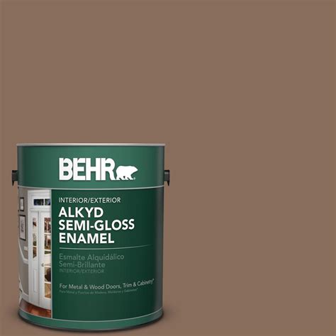 Behr Gal Ae Barn Brown Semi Gloss Enamel Alkyd Interior Exterior