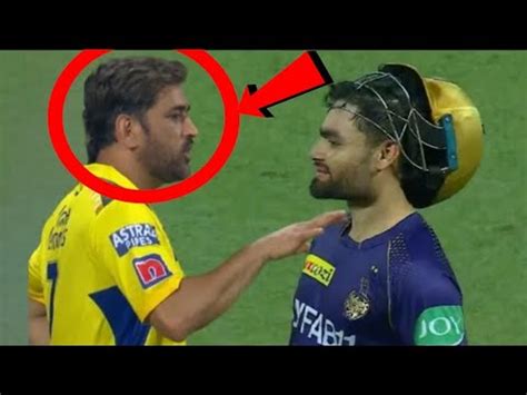 Ms Dhoni Heart Winning Gesture For Rinku Singh After Kkr Lost Won