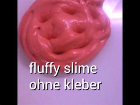 Diy Fluffy Slime Ohne Kleber Youtube