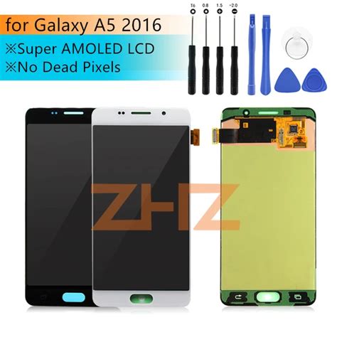 Super Amoled For Samsung Galaxy A5 2016 A510 Lcd Display Touch Screen