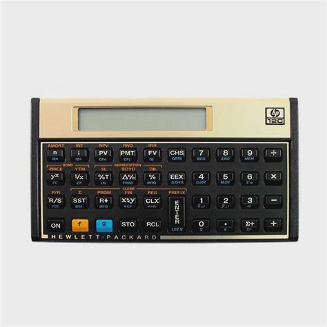 Calculadora Financeira Hp C Gold Fun Es Acompanha Case Em