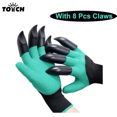 Gardening Gloves With Claws Breathable Waterproof Garden Gloves For