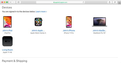 Check your Apple ID device list to see where you're signed in - Apple ...