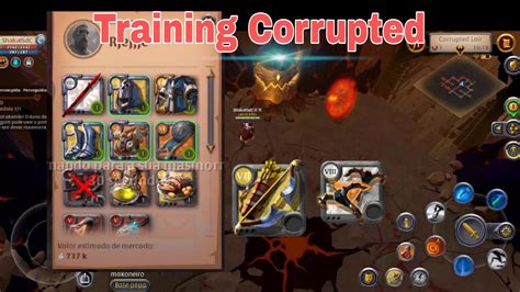 Corrupted Dungeon Warbow Build Albion Online Mobile Youtube