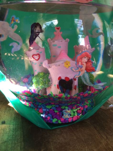 Ariel birthday party fish tank #littlemermaid #birthday | Ariel ...